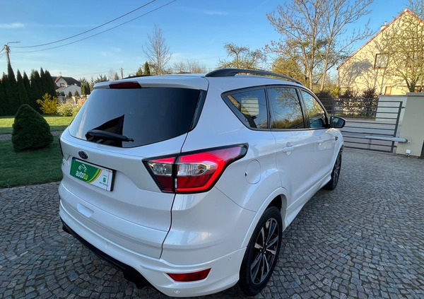 Ford Kuga cena 86900 przebieg: 46000, rok produkcji 2019 z Lubartów małe 596